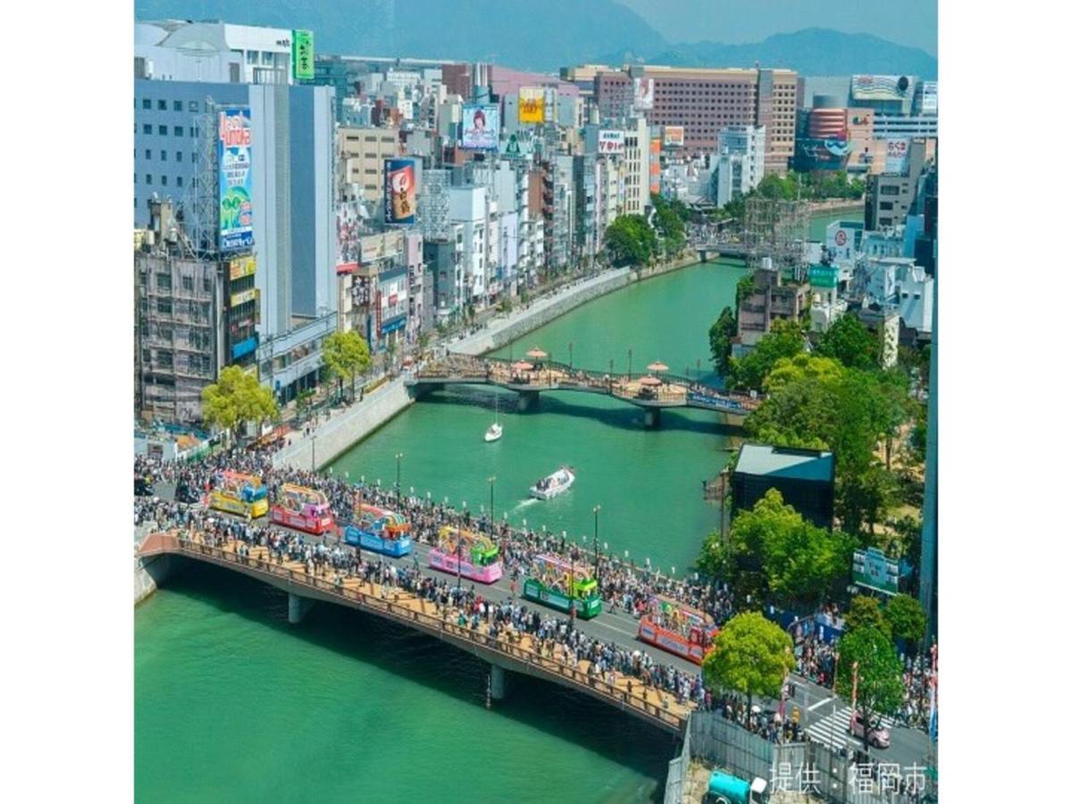 Court Hotel Fukuoka Tenjin - Vacation Stay 42334V Exteriör bild